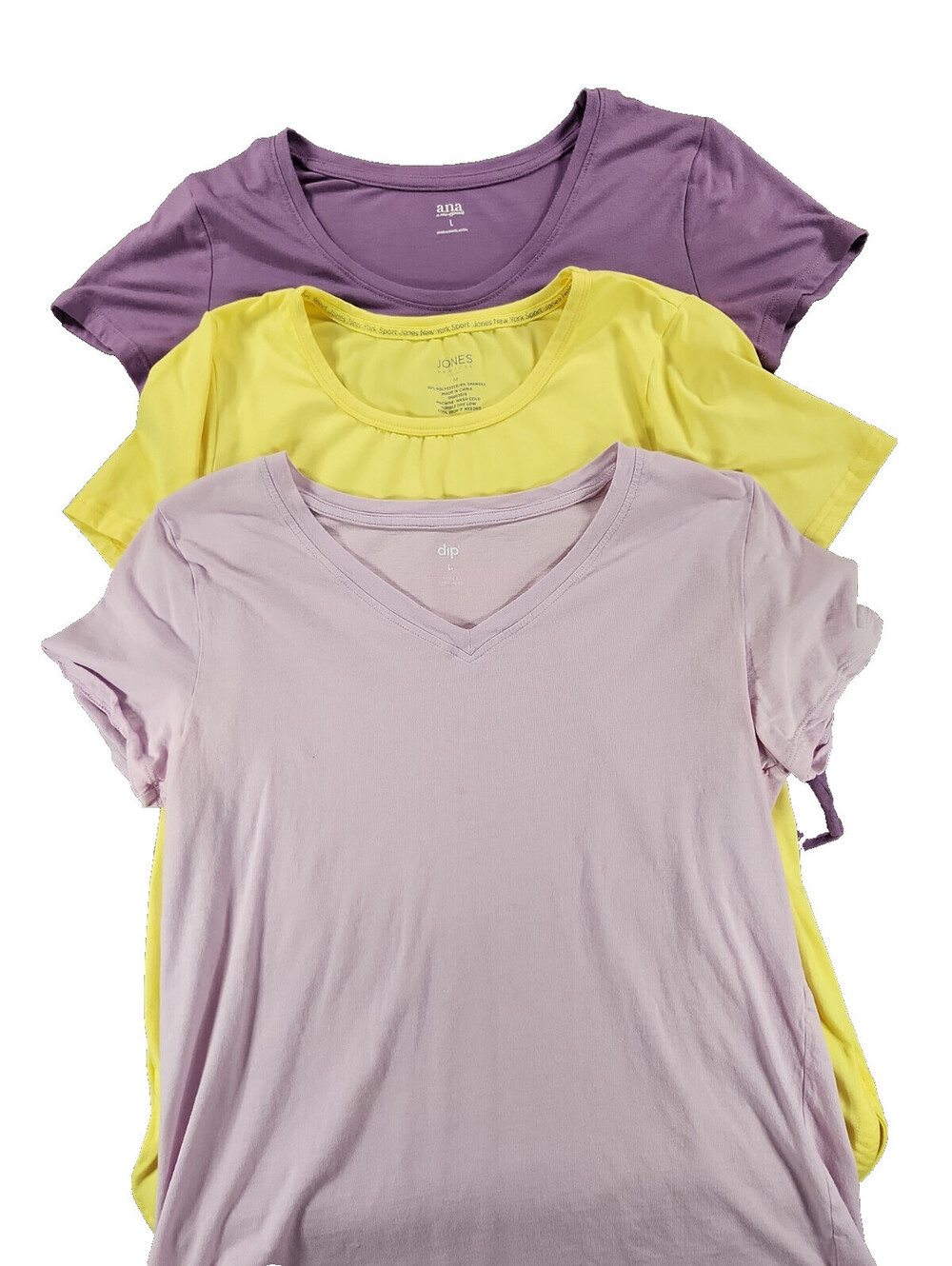 Various Soft Womens T-shirts Sleepwear Purple Yellow Pink 263